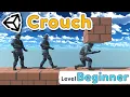 Unity 3D How to Walk Crouch Tutorial For Beginner
