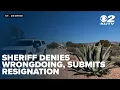 Washington County sheriff denies wrongdoing submits resignation
