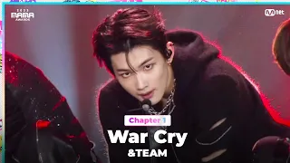  2023mama u0026team war cry mnet 231128 