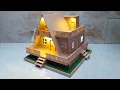 Download Lagu DIY // Tropical house from cardboard and popsicle stick // Kerajinan dari kardus dan stik es krim