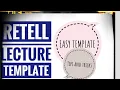 PTE RETELL LECTURE - TEMPLATE EAS TEMPLATE Ptewithsidhu