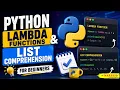 Python Lambda Functions List Comprehension for Beginners AI Jobs 2026