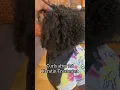 Keratin on curly hair