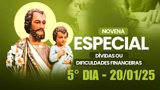 5º Dia Especial Dívidas ou Dif. Financeiras - Nov. dos Filhos e Filhas de São José - Tarde 20/01/25
