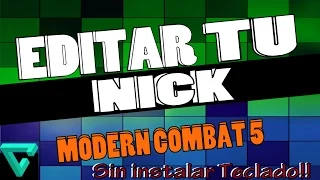 Download Editar Tu Nick Mc5 || Sin Instalar un Teclado Android!!!! MP3
