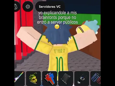 llegaba de la nada el chabón, voy a estar más activo 😛 #youtubeshorts #stealabrainrot #viralllllllll