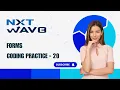 Forms Coding Practice 20