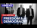 Download Lagu FULL MEETING: Donald Trump \u0026 Anthony Albanese at the White House | 9 News Australia