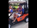 Suncoast Carts Unlimited - Custom UF Gators Cart