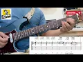 Billy Choi Feat Marf - 分心 Distraction LoFi電結他 Guitar Tab｜電吉他教學｜Nic Tsui 編曲｜逆月音樂