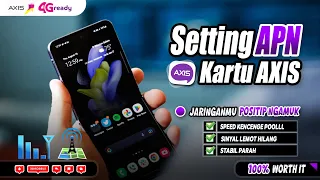 setting apn axis 4g tercepat 2024 ampuh banget buat atasi jaringan axis mu yang lemot parah 