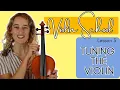 Violin School Beginners Lesson 3 How To Tune The Violin