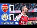 Download Lagu 🔴Arsenal vs Man City (1-1) Highlights | Haaland \u0026 Martinelli 90+3' Goal | Premier League 2025-26