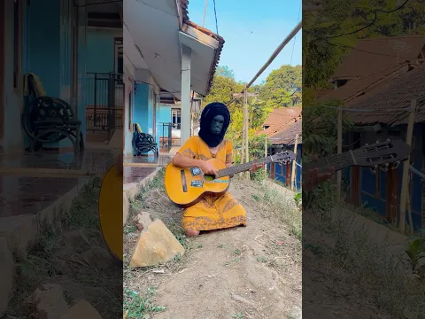 Gitar pengamen dulugdugdag berulah lagi jadi monyet #diy #kreatif #viral #art #craft