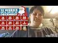 12 weeks until 1st december