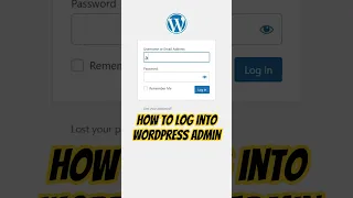 How I Login to the WordPress Admin The Easy Way