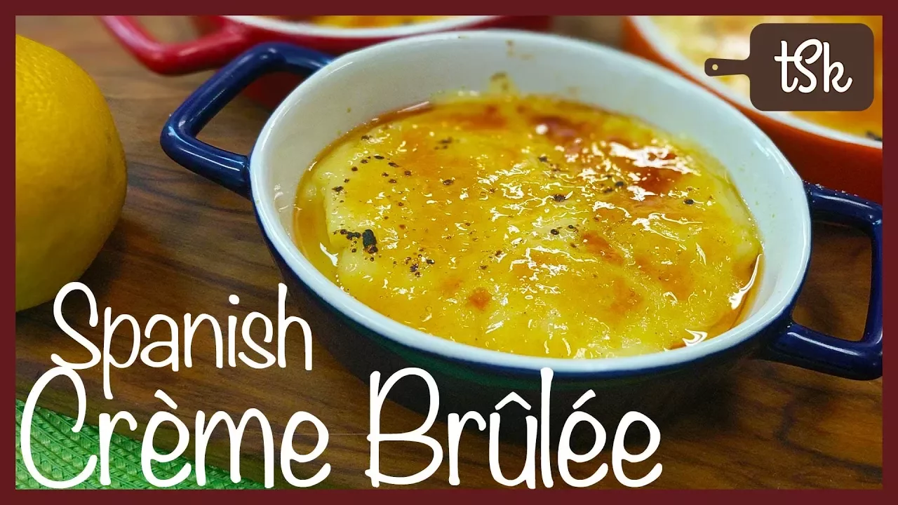 How to Make Crema Catalana - Spanish Creme Brulee! // The Spicy Kitchen