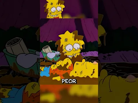 Lisa acaba conBart 😱
