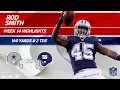 Rod Smith Breaks Off 2 TDs 160 Yards vs NY Cowboys vs Giants Wk 14 Player Highlights