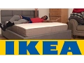 IKEA HAUGESUND MEDIUM FIRM SPRING QUEEN MATTRESS BED REVIEW