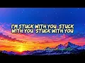 Ariana Grande & Justin Bieber - Stuck with U | Official Lyric Video