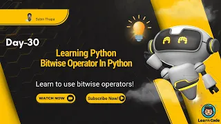 Day 30 Bitwise Operators in Python Explained in Nepali
