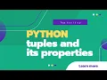 Python Tutorial for Beginners 11 Python Tuples Learn Python Programming