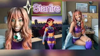 How I created this STARFIRE Costume