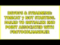 Tomcat 7 not starting Failed to initialize end point associated with ProtocolHandler