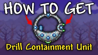 How to Get Drill Containment Unit in Terraria 1 4 5 How to Craft Drill Containment Unit