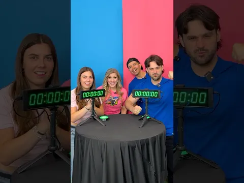 Boys vs Girls Timer Challenge! ⏰