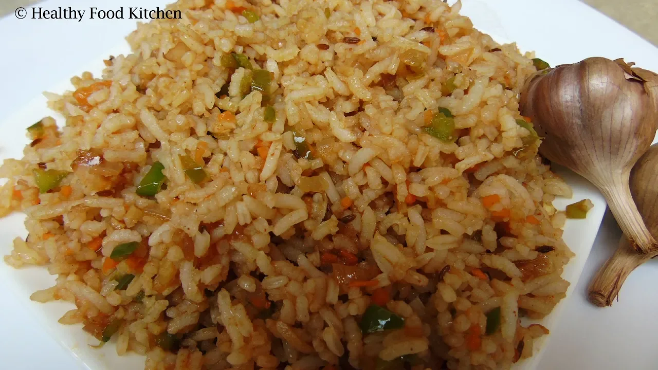 Garlic Fried Rice in Tamil/Garlic Veg Fried Rice Recipe/Poondu Sadham/How to make garlic rice