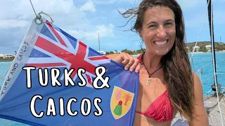 Rough Crossing from Bahamas to Turks & Caicos | Water in the Boat & Gear Flying