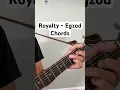 Download Lagu Egzod \u0026 Maestro Chives - Royalty | Easy Guitar Chords + Strumming Pattern