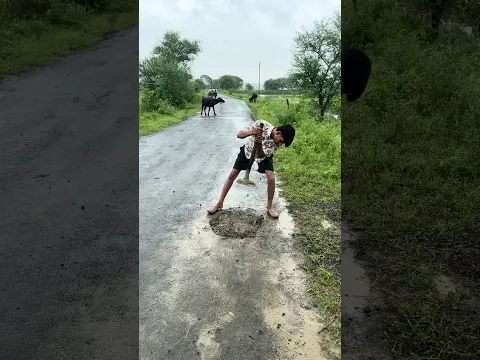 Power of team work #helping #help #Road #￼Repairing