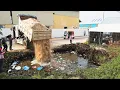 Download Lagu Complete Project pushing soil in to the dirty flood by bulldozer and trucks