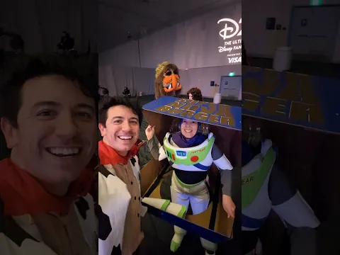 barely finished our Toy Story costumes in time for D23 #lego #cosplay #disney #d23 #toystory