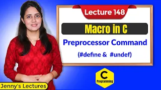 C - 148 Macro in C Preprocessor command and in C C Programming Tutorials