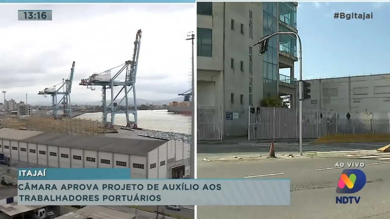 Câmara aprova projeto de auxílio aos trabalhadores portuários