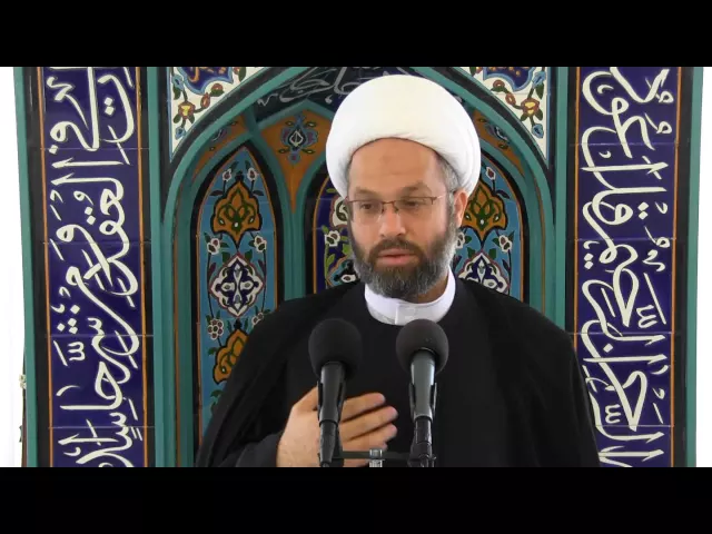 ⁣كفى بالموت واعضة - خطبة الجمعة الاولى - 17 شوال 1437