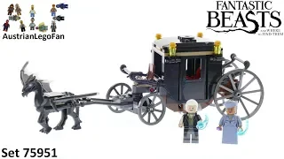Lego Fantastic Beasts 75951 Grindelwald´s Escape - Lego Speed Build Review