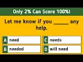 Ultimate Sentence Completion Test Are You a Grammar Master EnglishwithLucy