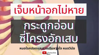 เจ็บหน้าอกจากกระดูกอ่อนอักเสบ มีลักษณะอาการอย่างไรบ้าง