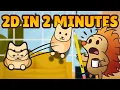 Learn 2D Animation in 2 Minutes - Blender Grease Pencil Tutorial