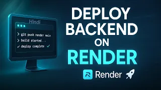 How to Deploy Backend to Render Host Node js Express js Project on Render for FREE
