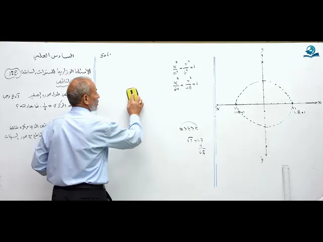 رياضيات السادس العلمي - الفصل الثاني - ألاسئله الوزارية الخارجية ج12