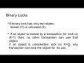 CS208 PDD Mod 6 9 Intro to Locking Techniques
