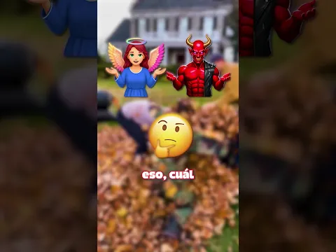 Este Niño Juntaba Hojas Cuando Su Mamá Apareció 😳🍂