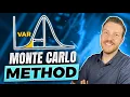 Value at Risk VaR Monte Carlo Method Explained