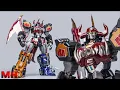 Lagu Gerepareerde versie! Explosiemodel ZL-01 Megazord Flame Toys Mighty Morphin Power Rangers.